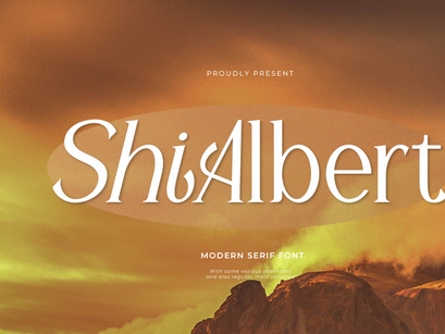 Shialbert | Modern Serif