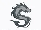 Dragon logo art illustration
