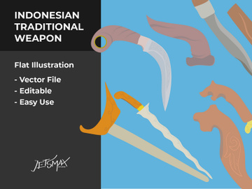 Indonesia Traditional Vector Bundle preview picture