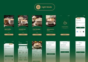 Matte - Coffee Shop Mobile App UI Kit