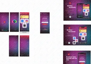 All Video Downloader Dashboard UI Kit