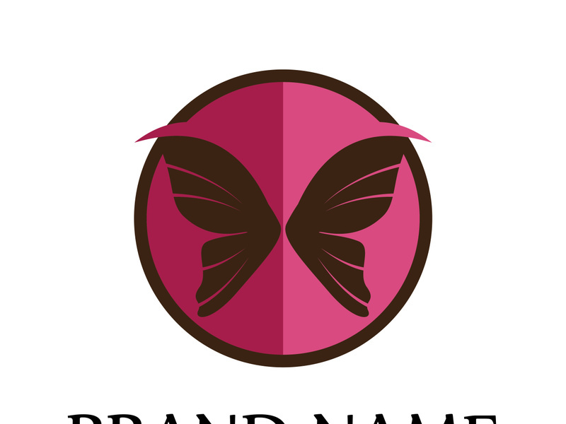 Butterfly logo design