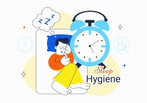 10 Sleep Hygiene Illustration