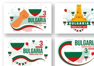12 Bulgaria Liberation Day Illustration