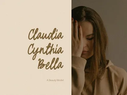 Camelia - Script Font