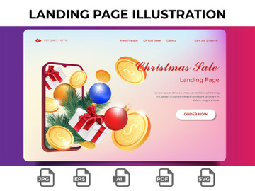 Landing Page Illustration 22 preview picture