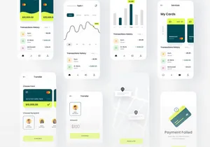 DaPay - Fintech Mobile App UI KIT