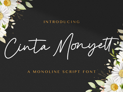 Cinta Monyett - Handwritten Font