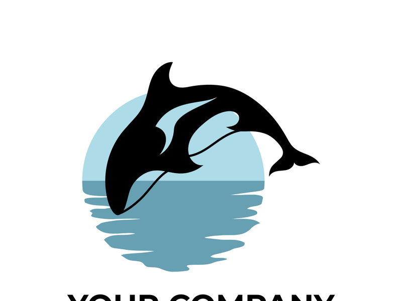 Orca whale logo