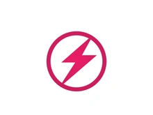 Strom Thunderbolt Template vector icon illustration design
