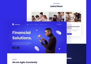 Website Finance Landing page [Figma]