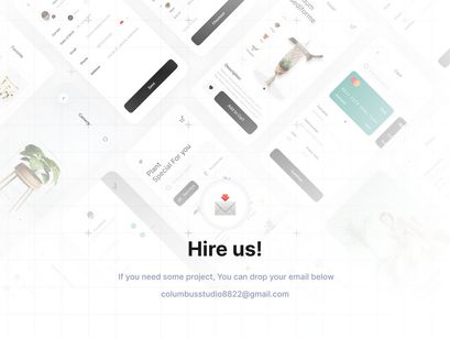 Plant Shop UI Kit Mobile