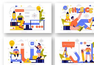 9 Physics Education Illustration