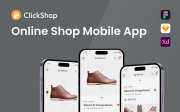ClickShop - Online Shop Mobile App Template