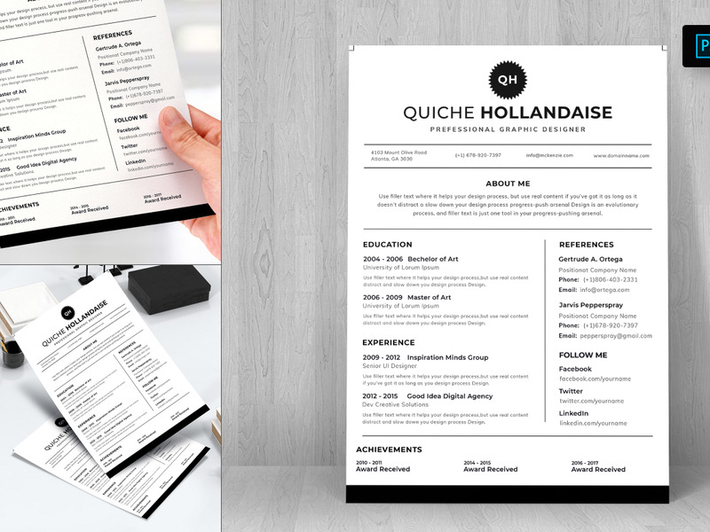 Resume CV Template-42