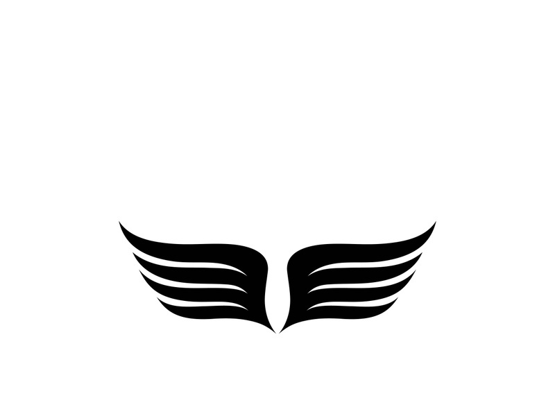 Wing illustration logo and symbol vector