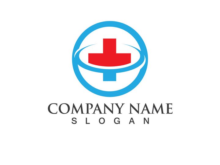 Cross Medical Logo template vector illustration