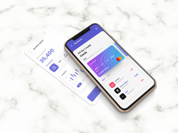 Finance App UI Kit preview picture