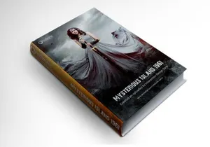 Mysterious Book Cover PSD Mockup