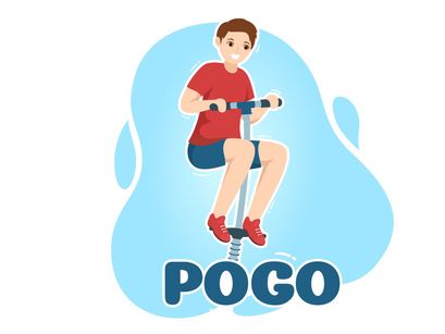 10 Sport Jump Pogo Illustration