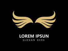 Wing Logo Template vector icon design