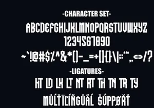 Ragatha Darkness - Quirky Halloween Font