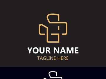 Medical  logotype health care simple modern design illustration template preview picture