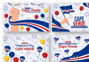 12 Cape Verde Independence Day Illustration
