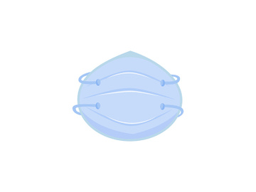 N95 respirator cartoon vector illustration preview picture