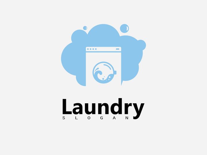 Laundry Washing Machine Logo