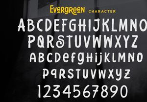 Evergreen - Display Font