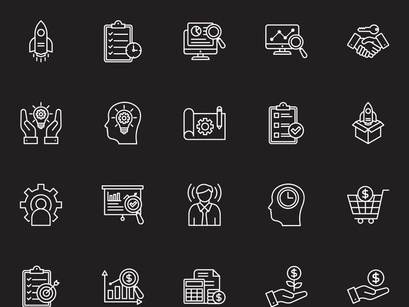 Business Icon Set V1