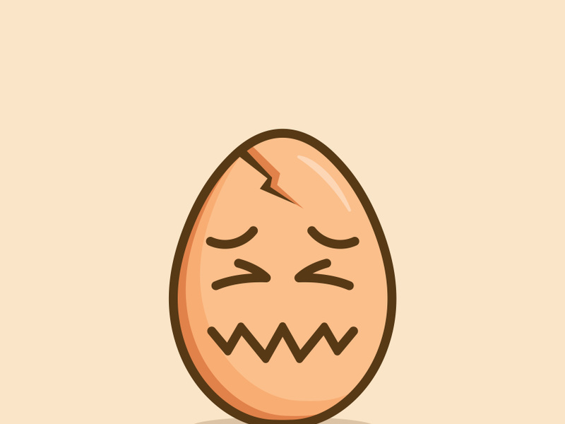 Egg Logo icon Vector Illustration