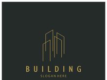 Building logo vector illustration design,Real Estate logo template, Logo symbol icon