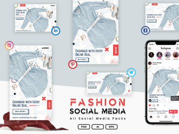 Fashion Sale Social Media Posts preview picture