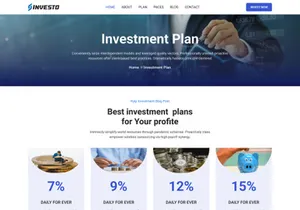 Investo - Hyip Investment Figma Template