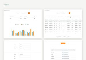 UI Kit Dashboard PSD