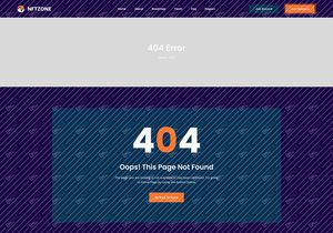 NFT Minting Landing Page Figma Template