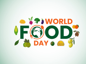 World Food Day vector illustration design suitable for social media, banners, posters preview picture