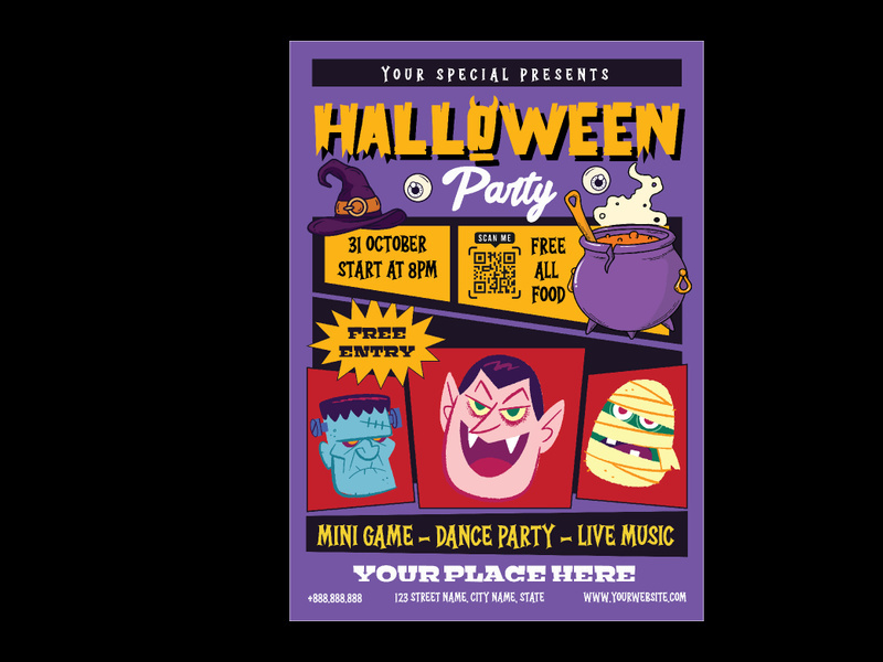 Halloween Party Flyer