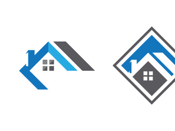 Home industrial Property concept icon logo illustration preview picture