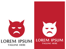 Devil sign and symbol logo