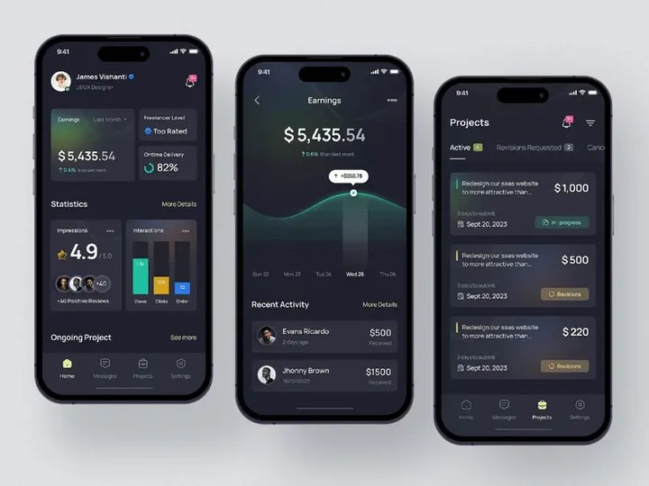 XLancer v1.0 - Aplicación móvil freelance Flutter