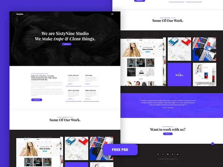 SixtyNine Agency - Free [PSD]