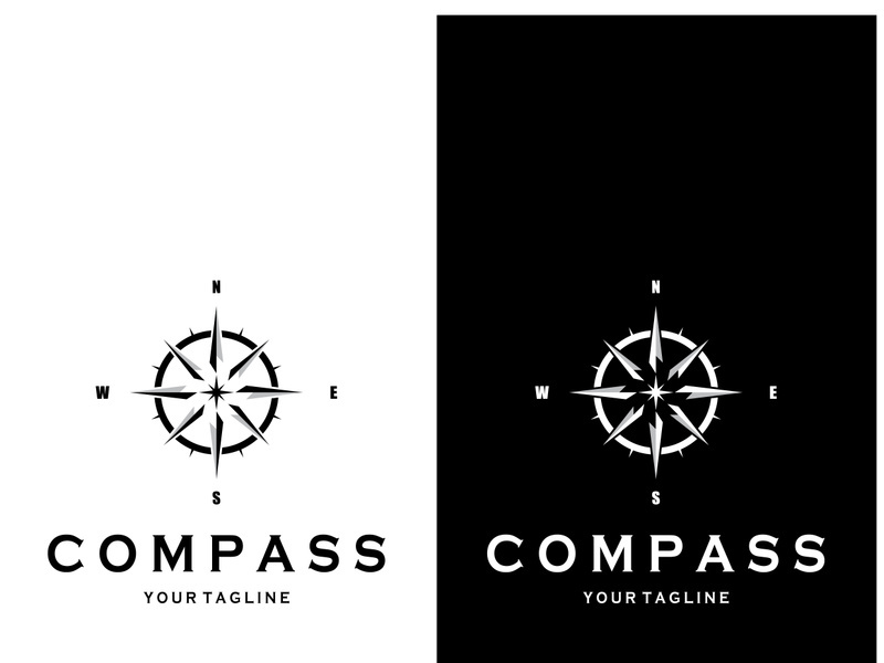 compass icon isolated on background.modern flat compass pictogram,business,marketing,internet concept.trendy simple vector symbol for websitedesign or button to mobile app.logo illustration.