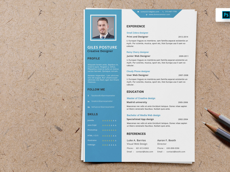 Resume CV Template-16