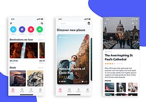 EasyGo - Travel App UI Kit for SKETCH