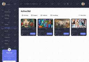 Enefthi - NFT Marketplace Dashboard