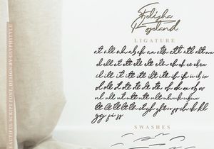 Felisha Roseland Script Font
