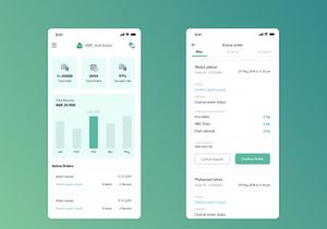 mobile app for distributors donation order handling